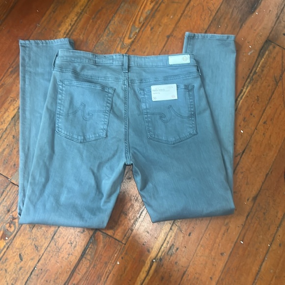 AG Adriano Goldschmied Prima Ankle Cigarette Women's Blue Skinny Jeans - Picture 8 of 14